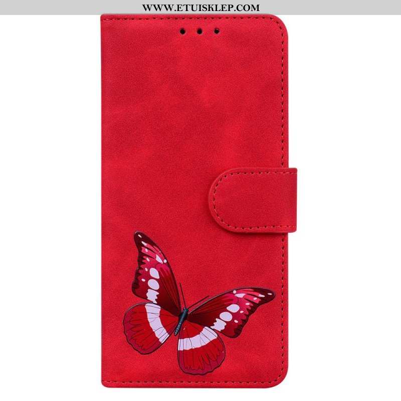 Etui Folio do Samsung Galaxy M13 Motyl